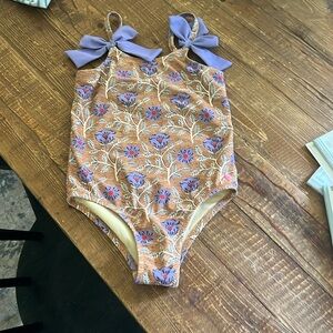 5T pink chicken bathing suit